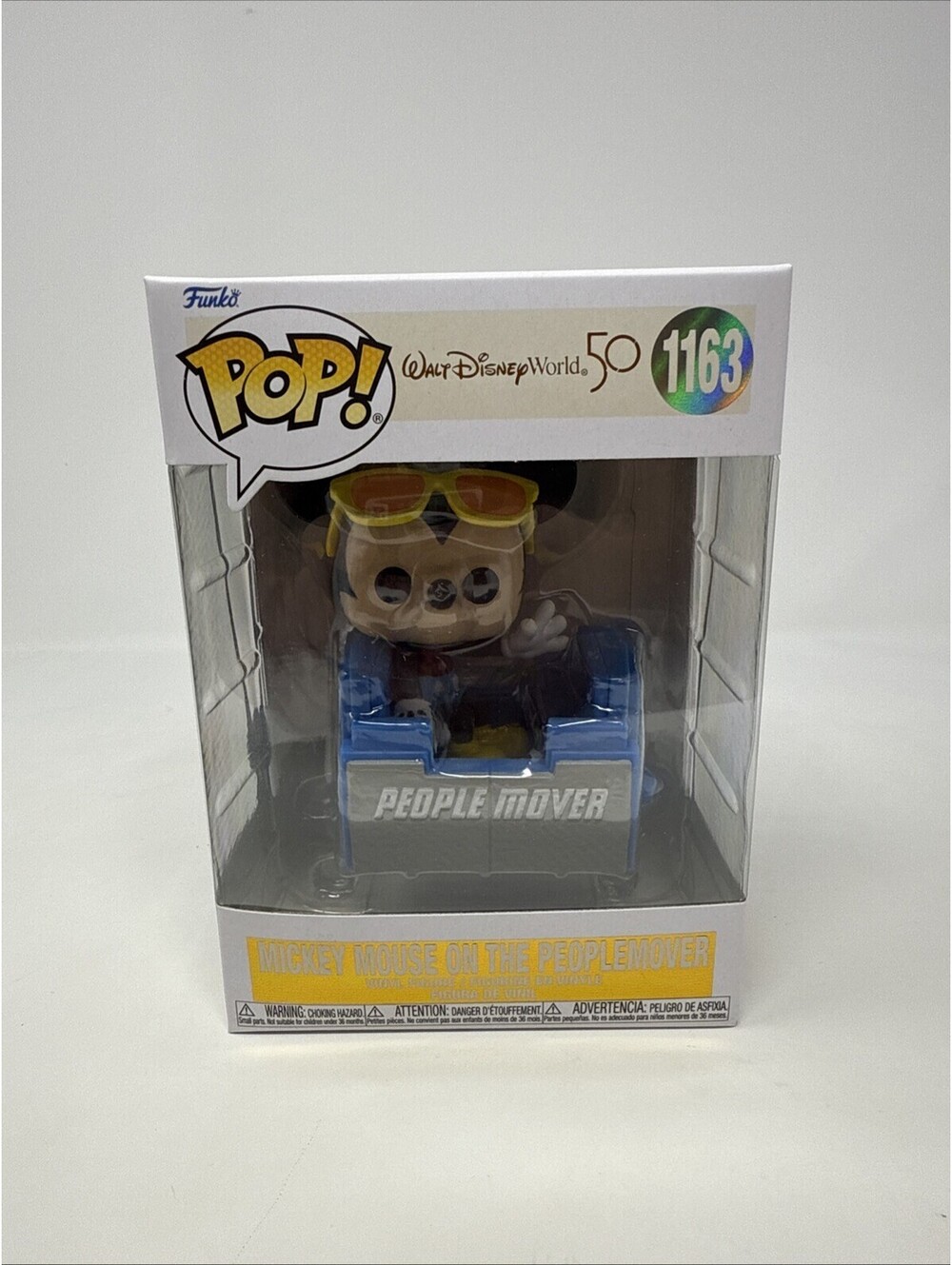 Funko Pop! Walt Disney World 50 Mickey Mouse PeopleMover Vinyl Figure #1163